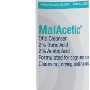 Malacetic Otic Cleanser for Dogs and Cats, 8 fl oz